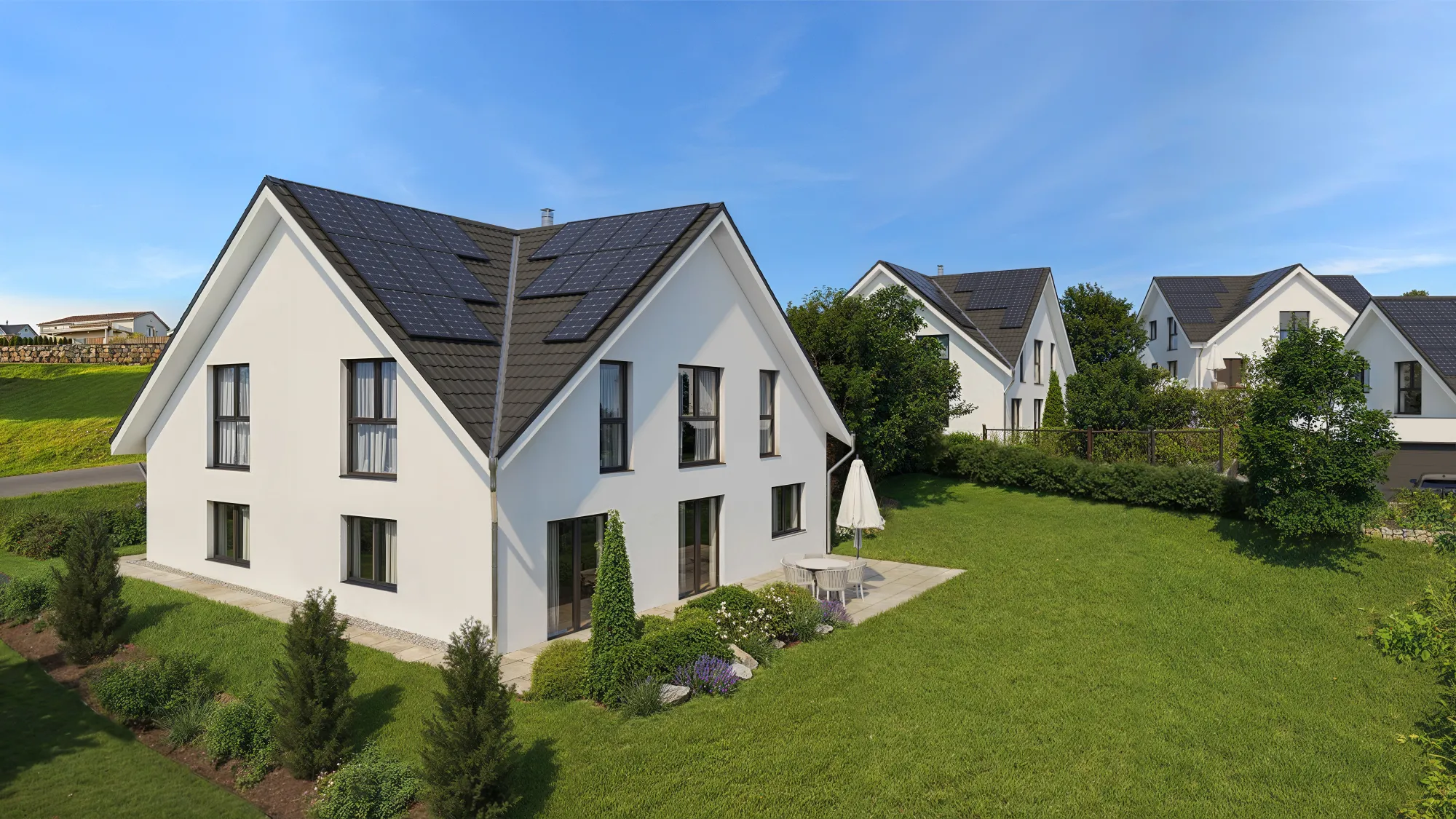 Einfamilienhaus mit Garten